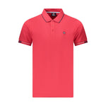 Norway 1963 Red Cotton Men Polo Shirt