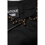 Boutique Moschino Black Cotton Sleeveless Women Tank T-shirt TSH86783-36