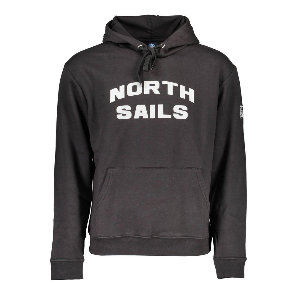 North Sails Black Cotton Sweater NO-16050-M