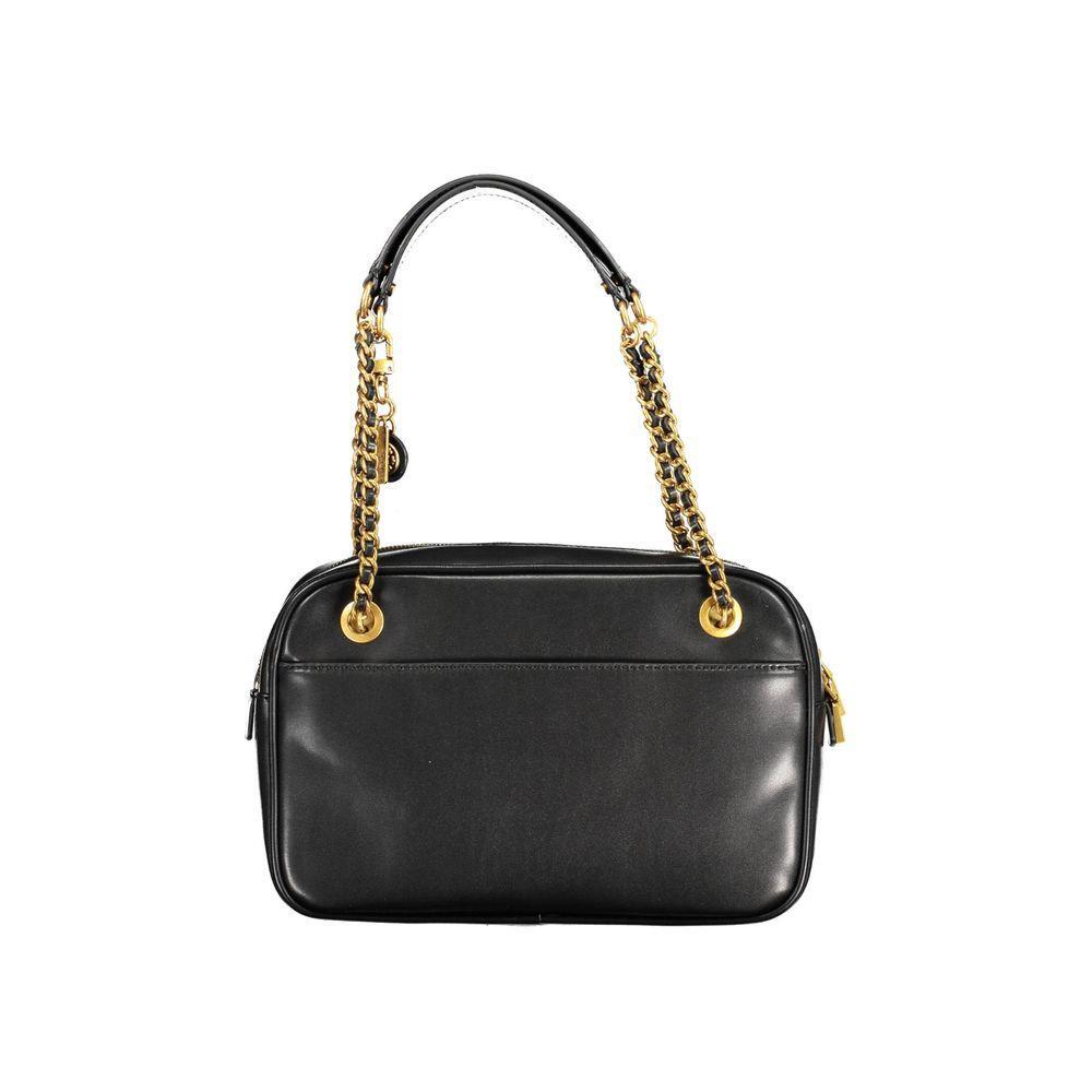 Guess Jeans Black Polyethylene Handbag GU-18480