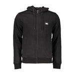 Cavalli Class Black Cotton Sweater