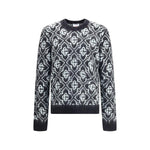 Casablanca Monogram Crew Sweater CA-MPF25KW100402MONOGRAM-XL