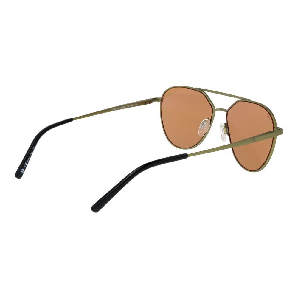 Serengeti Green Plastic Sunglasses