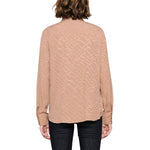 PINKO Beige Silk Women Shirt PI-14253-IT38|XS