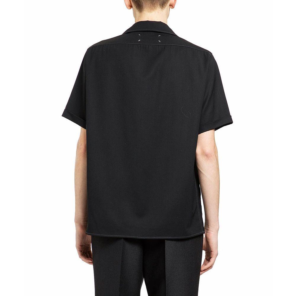Maison Margiela short-sleeve wool shirt MA-8817440915668-48 | M