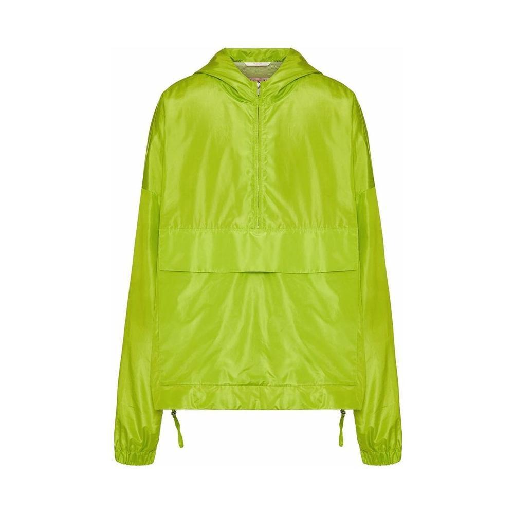Valentino Oversized Anorak Neon Jacket VA-8736612712660-IT46 | S