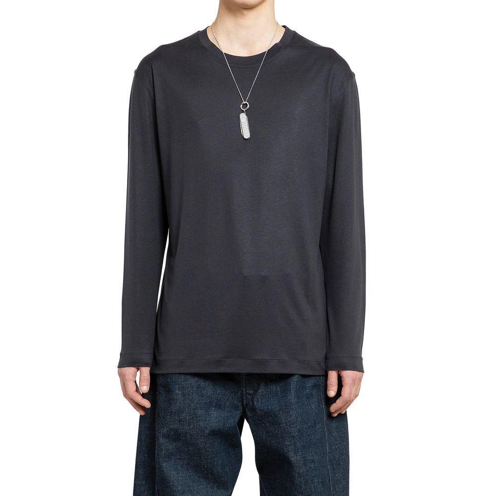 Lemaire Long Sleeve Silk T-shirt LE-8811392368852-L