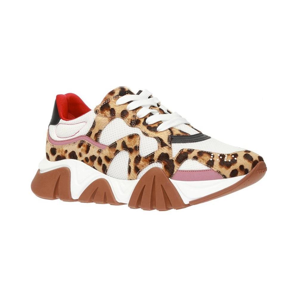 Versace Squalo Leopard Sneakers