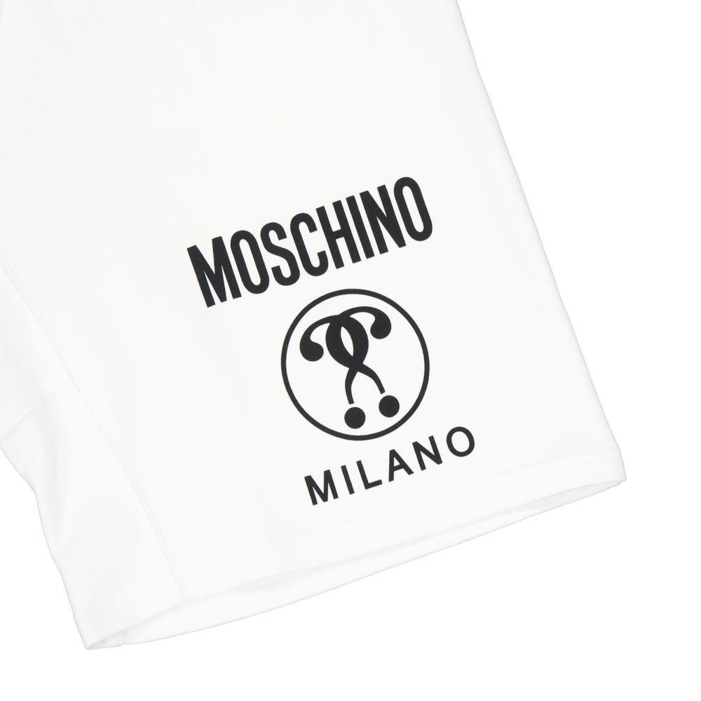Moschino Couture White Cotton Shorts
