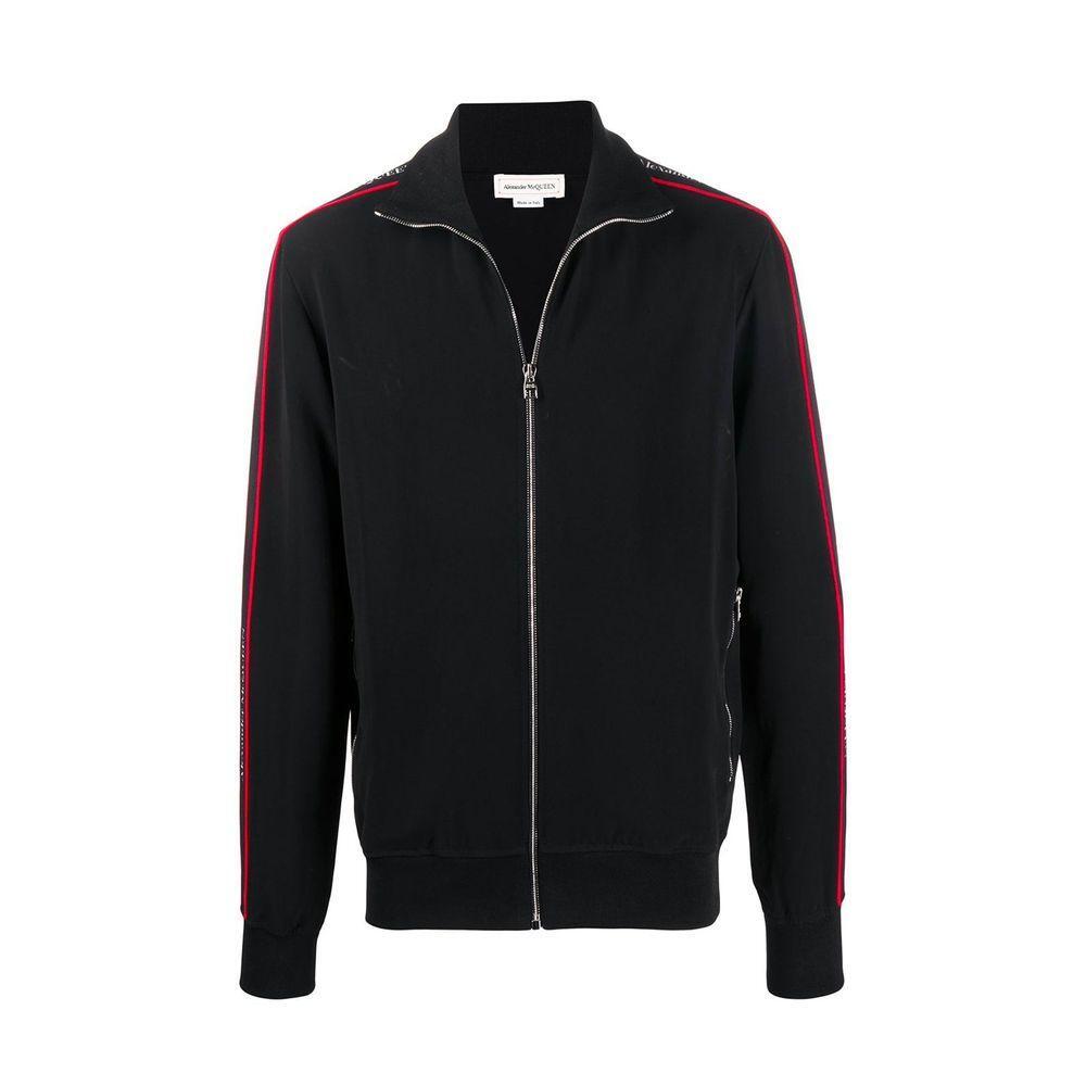 Alexander McQueen Logo Zipped Sweatshirt AL-8736225493204-L
