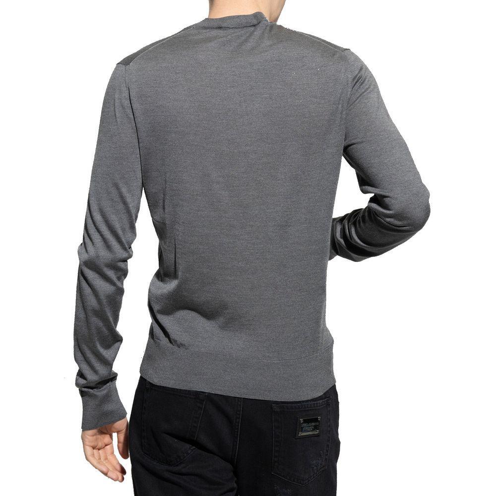Dolce & Gabbana Silk Sweater DO-8736361382100-IT52 | XL