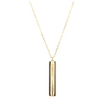 Ambush Gold Metal Necklaces AM8593327390985BT
