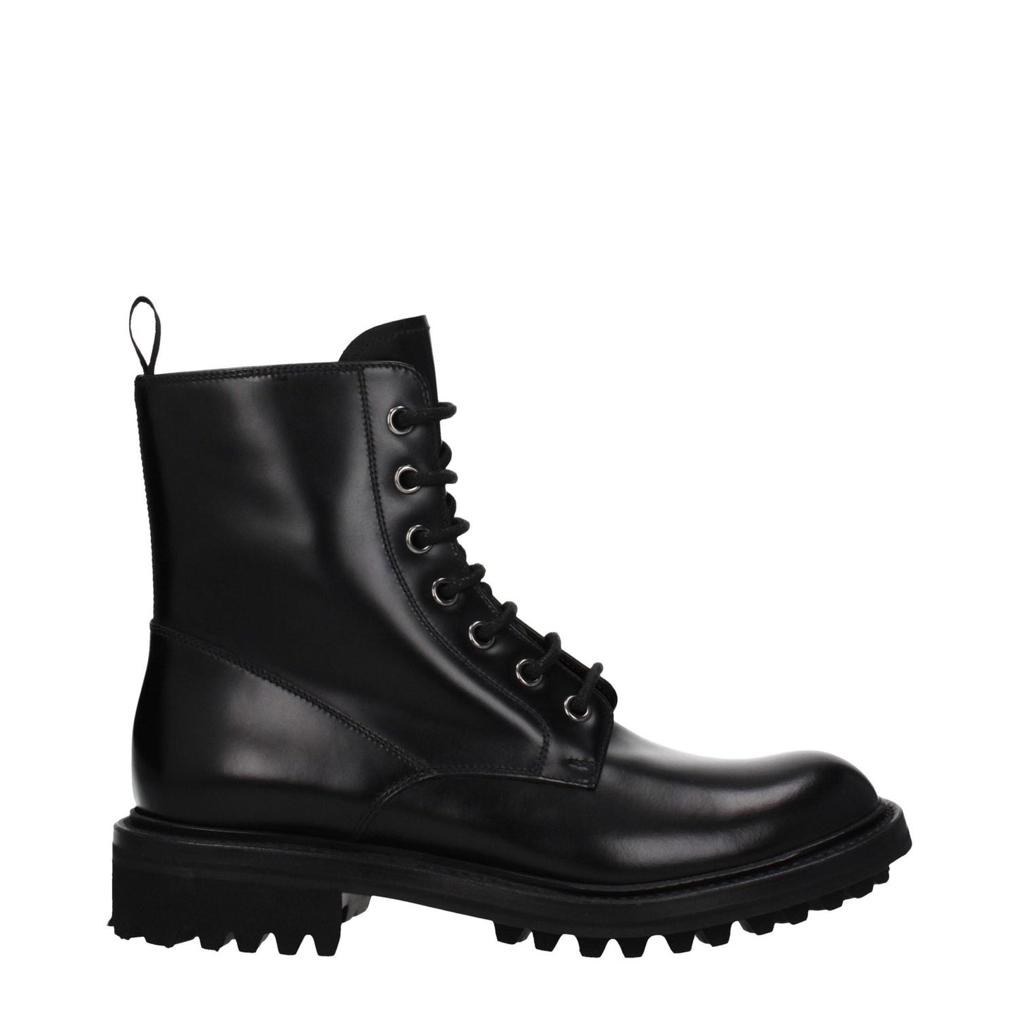 Church's Black Leather Ankle Boots CH-8597735866633-EU36/US6