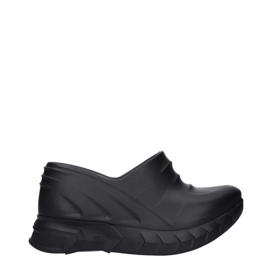Givenchy Black Cotton Slippers