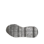 Dolce & Gabbana White Silver DAYMASTER Leather Sneakers Shoes