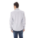 Costume National Blue Cotton Shirt CO-6276-IT48 | M