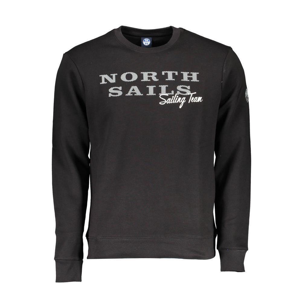 North Sails Black Cotton Sweater NO-16032-XL