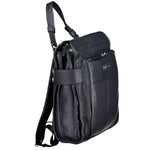 La Martina Blue Polyethylene Backpack