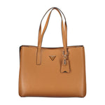 Guess Jeans Brown Polyethylene Handbag