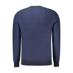 Hugo Boss Blue Cotton Sweater BO-34617-M