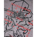 Dolce & Gabbana Gray Graphic Print Cotton Crew Neck T-shirt TSH91050-52