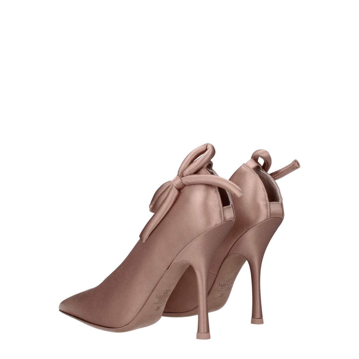 Valentino Garavani Pink Satin High Heel Pumps VA-8547460972809-EU37.5/US7.5