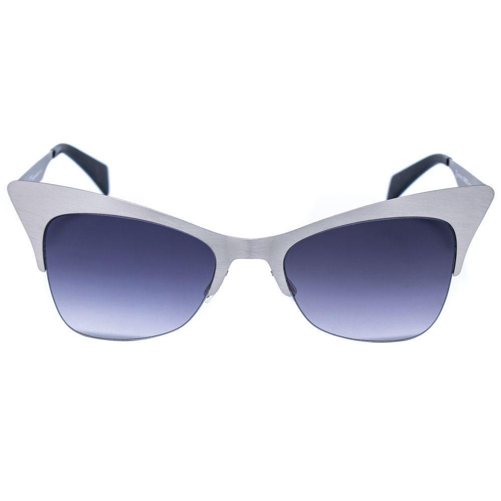 Italia Independent Silver Metal Sunglasses II0504075075AC