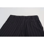 Dolce & Gabbana Gray Wool Blend Formal Trousers Pants PAN71937-48