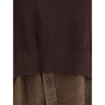 Sacai Denim detail Sweater