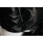 Dolce & Gabbana Black Logo Full Zip Hooded Quilted Jacket