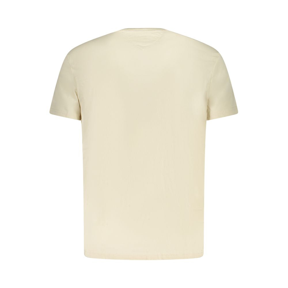 Tommy Hilfiger Beige Cotton T-Shirt