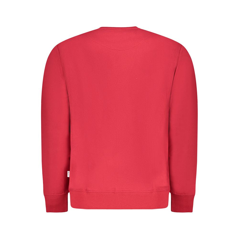 Pepe Jeans Red Cotton Men Sweater PE-39596-M