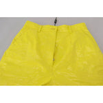 Dolce & Gabbana Yellow High Waist Skinny Women Trouser Pants