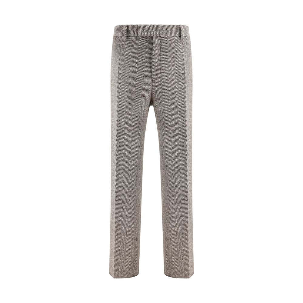 Ferragamo Wide chevron Pants