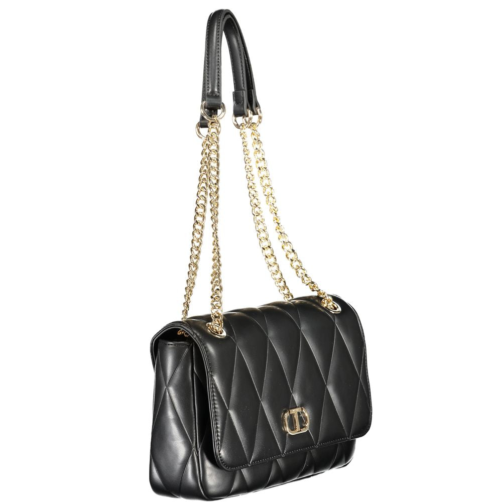 Twinset Black Polyethylene Women Handbag TW-39730
