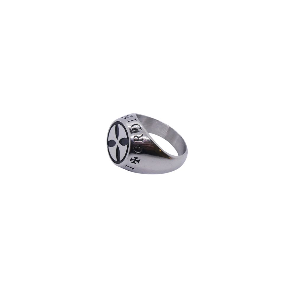 Silver ring from AN JEWELS JEWELRY Mod. AA.R260ASS-11 featuring engraved design on the band.