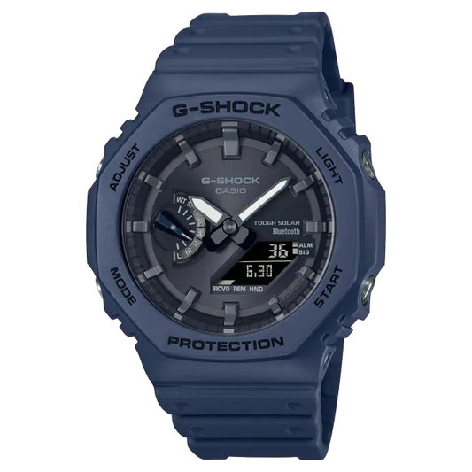 CASIO G-SHOCK Mod. NEW OAK Navy Blue - Tough Solar. Bluetooth WATCHES