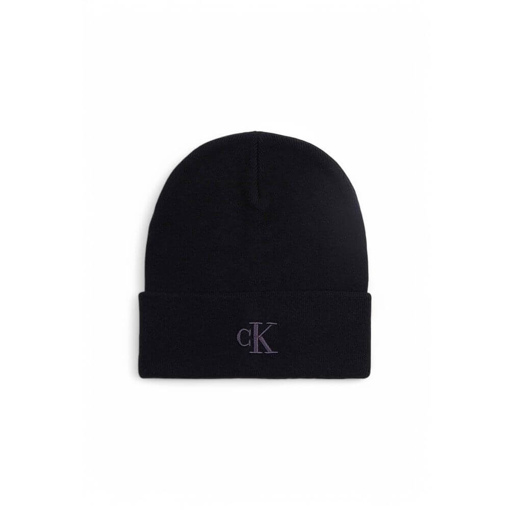Calvin Klein Jeans Black Wool Caps Baseball Hat