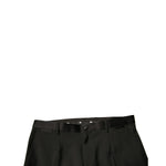 Dolce & Gabbana Black Wool Tapered Formal Dress Pants