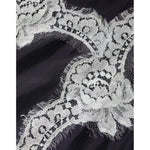 Dolce & Gabbana Blue Floral Lace Silk Sleeveless Tank Top TSH86538-48