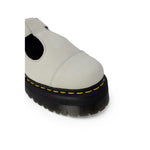 Dr. Martens Green Suede Leather Platform