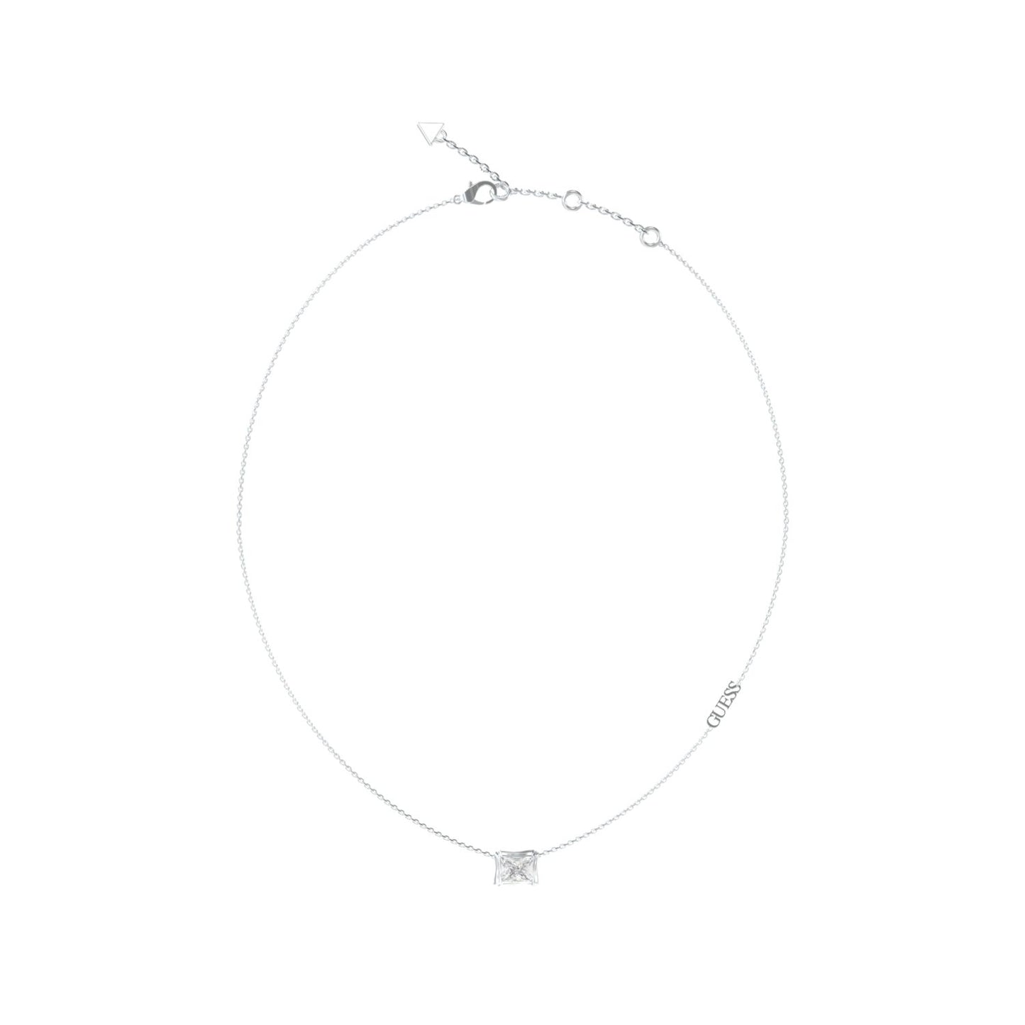 GUESS JEWELS JEWELRY Mod. JUBN05170JWRHT-U silver necklace with delicate pendant