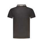 Guess Jeans Black Cotton Polo Shirt