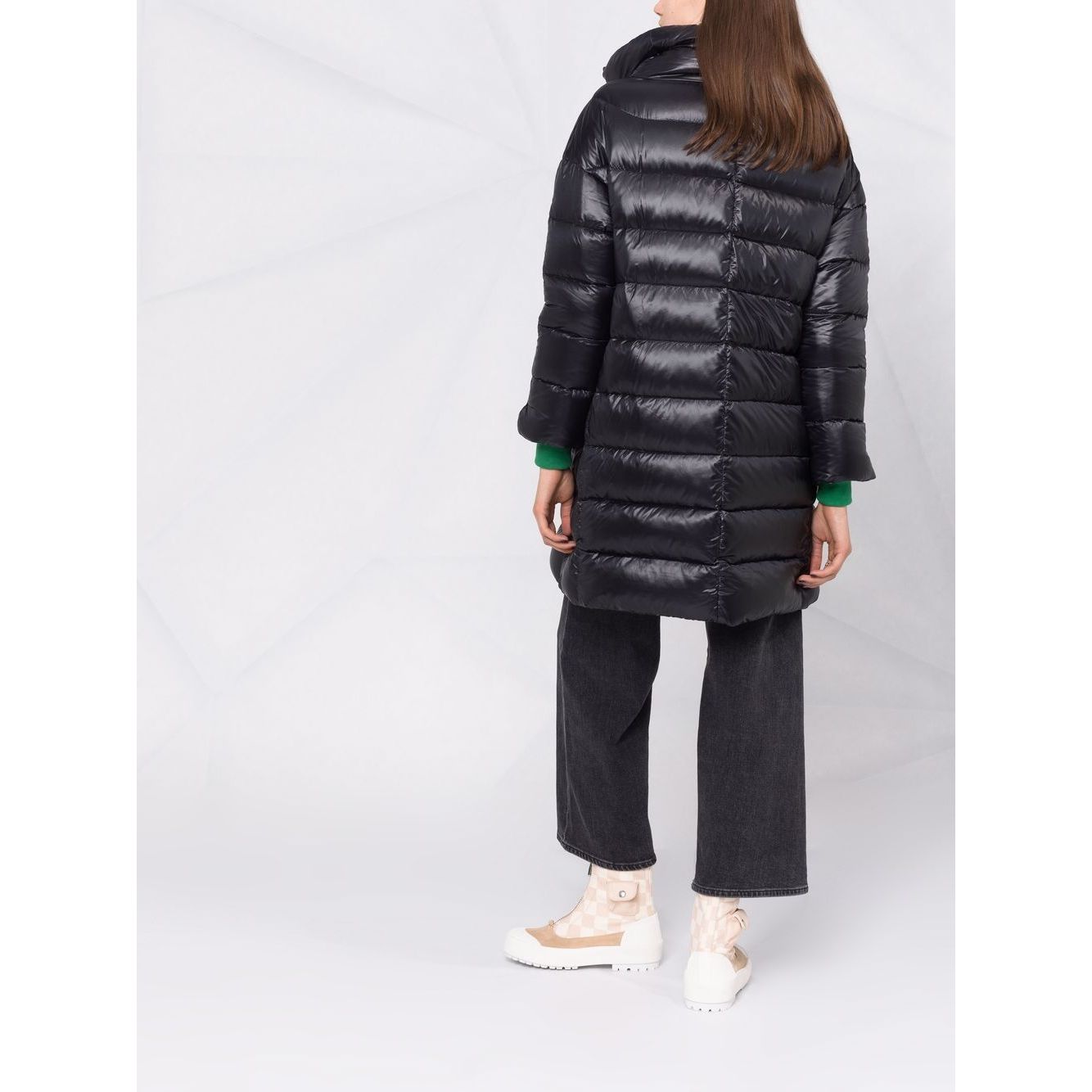 Herno Coats Black Jackets