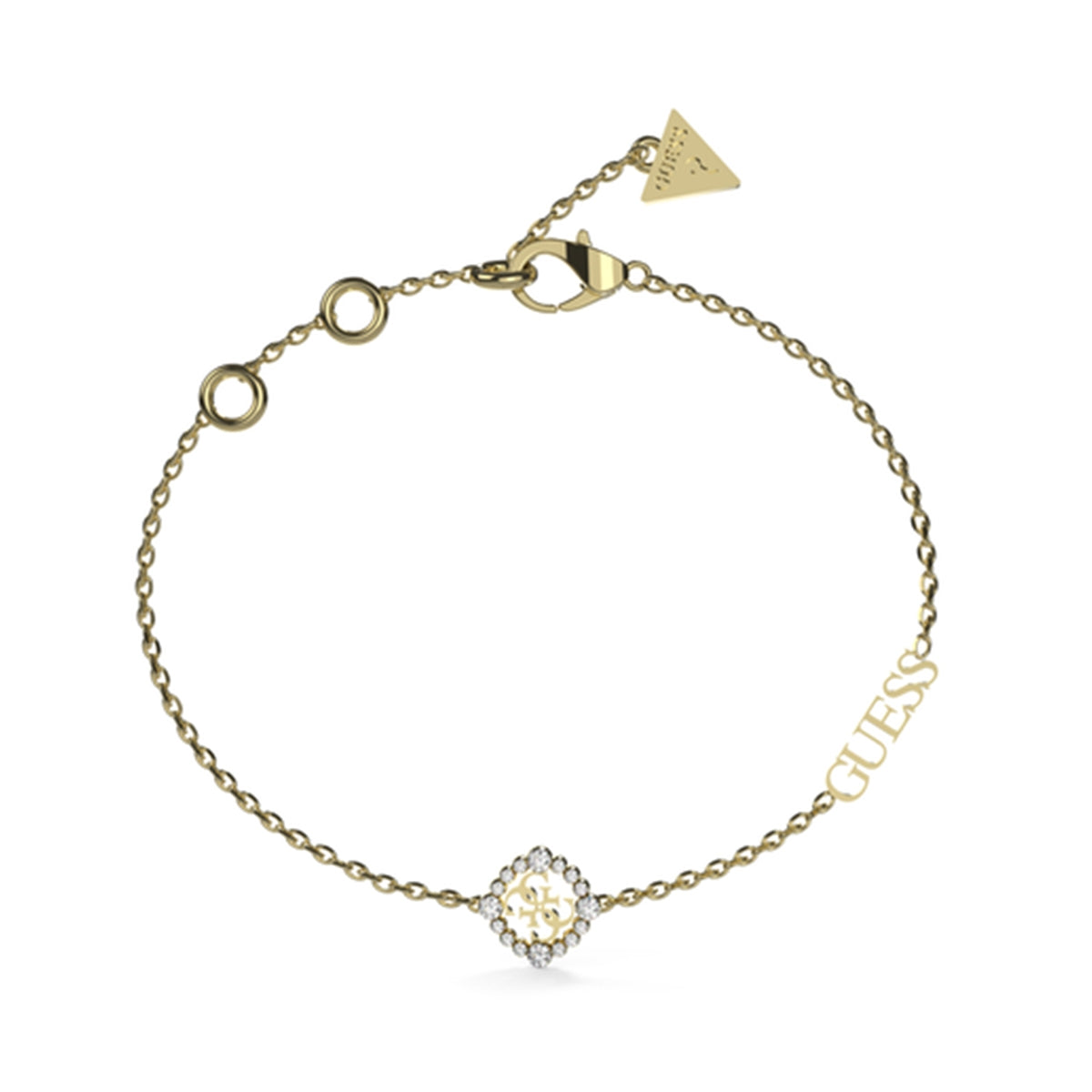 GUESS JEWELS JEWELRY Mod. JUBB04644JWYGS gold bracelet with charm