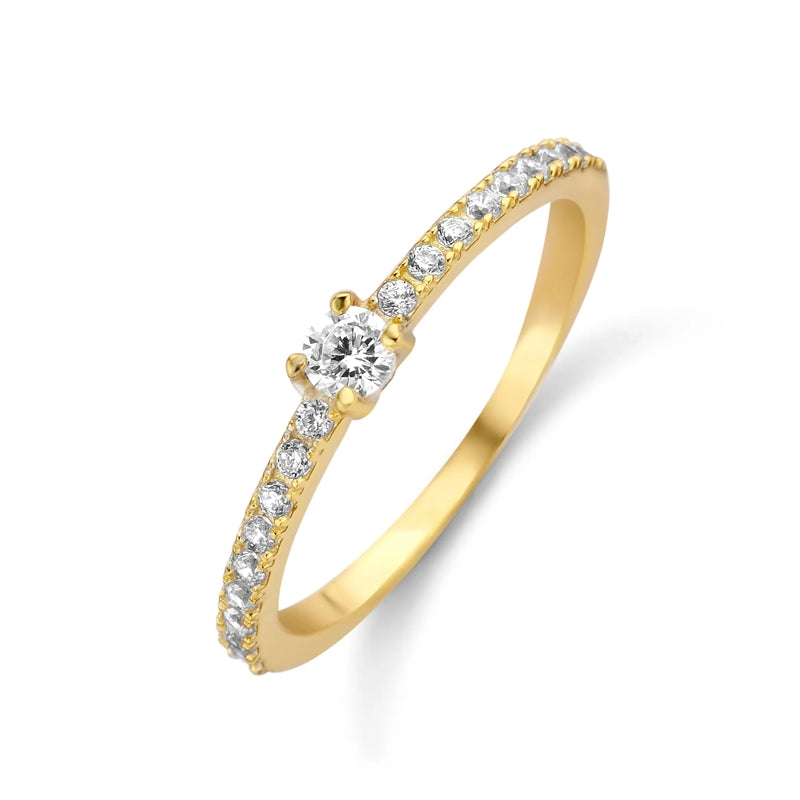Elegant diamond ring from NEW BLING Mod. 9NB-0390-58 collection, showcasing exquisite design and craftsmanship.