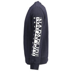 Napapijri Blue Cotton Sweater