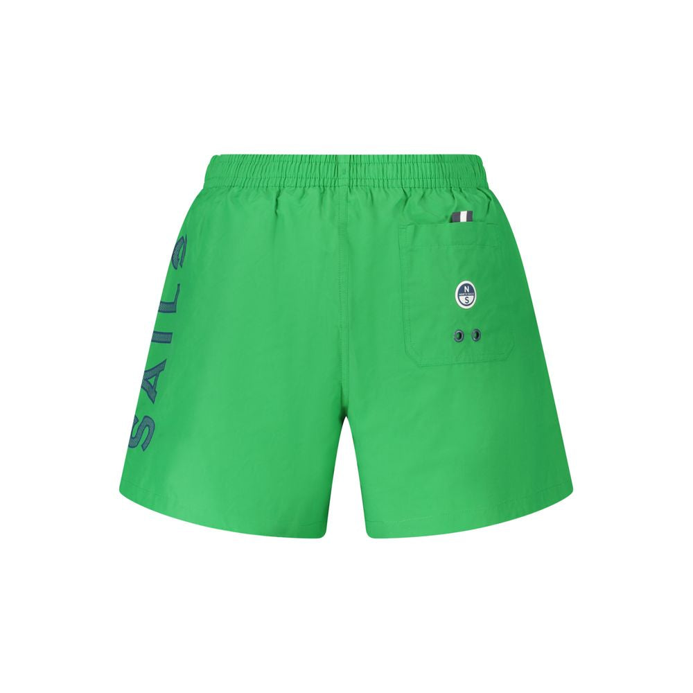 North Sails Green Cotton Swimwear