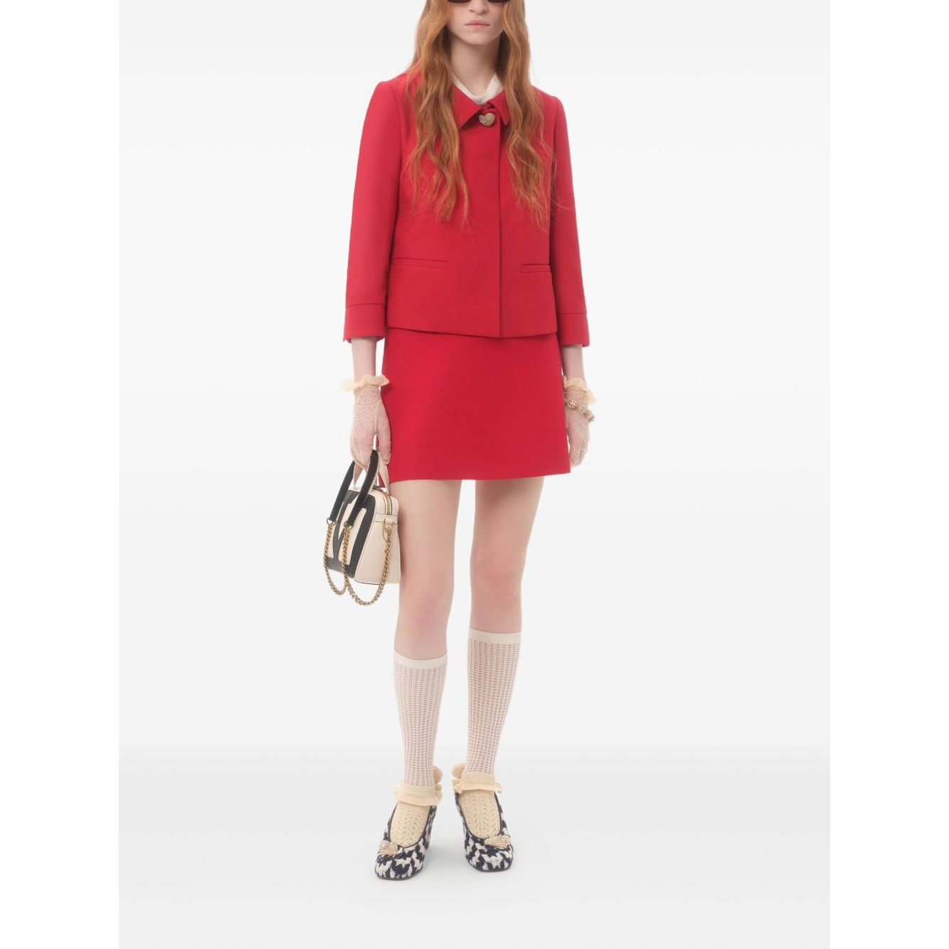 Valentino Crepe Couture Skirt Skirts