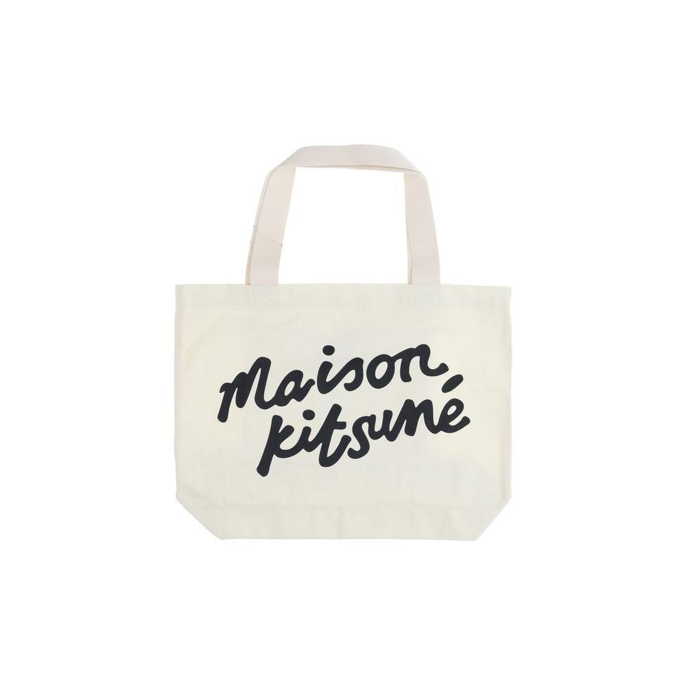 Maison Kitsuné Maison Kitsune Handwriting Tote Bag